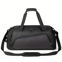 Bolsa de Fitness de viaje para hombres y mujeres, bolso de mano de gran capacidad para deportes al aire libre, separación seca y húmeda, bolso de baloncesto, bolsas de lona, zapatos, bolsillo - details 5