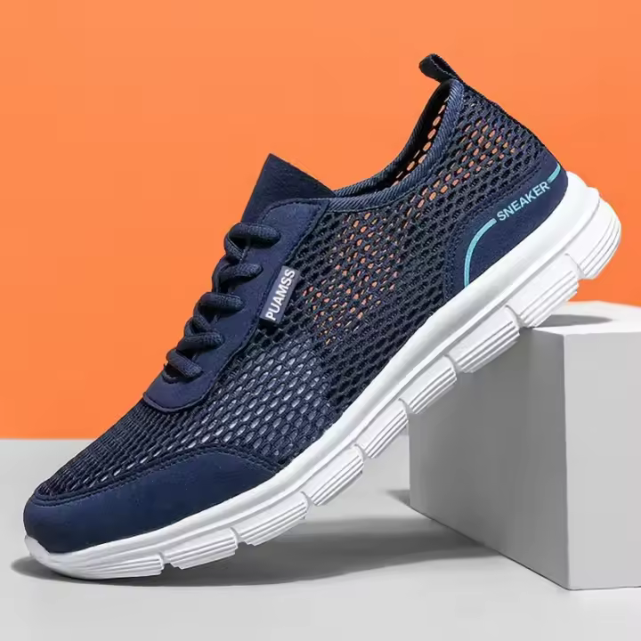 Zapatillas de verano de malla para hombre, zapatillas de deporte ligeras y transpirables para hombre - 1