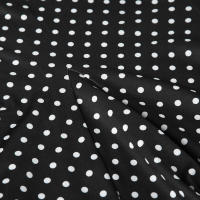 BUNO- Y2K falda elegante con estampado de puntos para mujer, falda media envolvente con volantes, trajes de vacaciones informales elegantes para primavera para mujer - details 10
