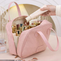 Nueva bolsa de maquillaje de alta calidad, bolsa de almacenamiento para el cuidado de la piel elegante de gran capacidad, bolsa de viaje portátil, bolsa de aseo - details 0