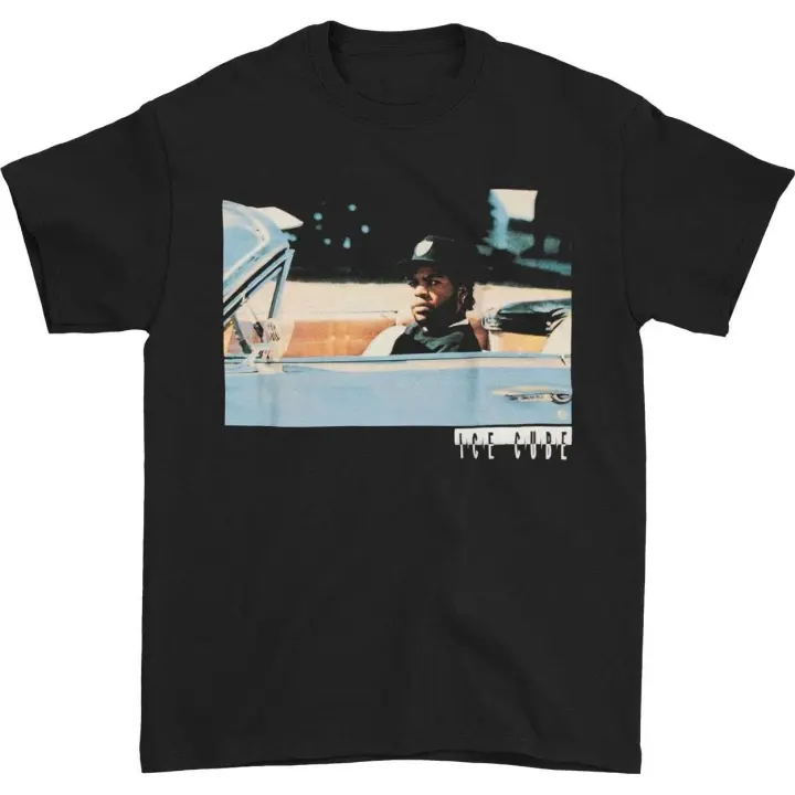 Ice Cube camiseta negra Impala para hombre, color negro - 1