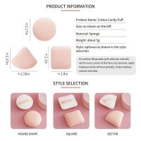 Esponja de maquillaje suave seca y húmeda reutilizable, conector de base líquida Compatible con Rubycell, tamaño 8cm, 2/3 Uds. - details 4