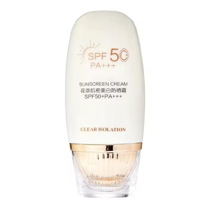 SPF50+ Bloqueador solar blanqueador Aislamiento Protección UV Protector solar Impermeable Refrescante Hidratante Protector solar no graso - 1