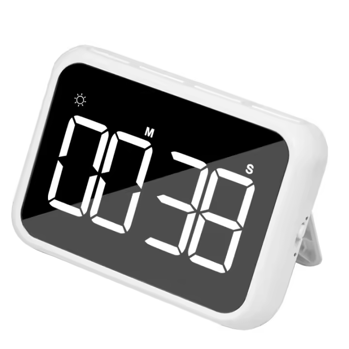Temporizador Electrónico LED Moderno Y Sencillo Para Estudiantes Temporizador Digital Recordatorio De Cuenta Atrás Para Cocina - 1
