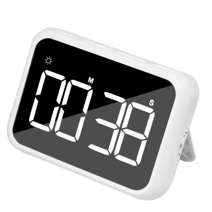Temporizador Electrónico LED Moderno Y Sencillo Para Estudiantes Temporizador Digital Recordatorio De Cuenta Atrás Para Cocina - 1