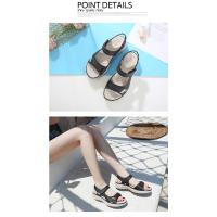 Nuevas Sandalias de Cuero para Mujer Verano 2025 Moda de Piso Plano - details 7