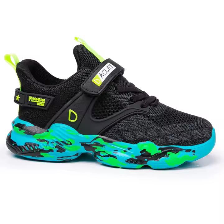 Zapatillas Deportivas Transpirables Antideslizantes para Niños Zapatos de Escuela de Primavera para Niñas y Niños Zapatillas de Baloncesto para Niños - 1