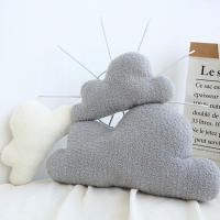 Almohada de estilo nórdico en forma de nube, cojín de algodón Pp suave y bonito, almohada de felpa para decoración del sofá del hogar, gran oferta, 2024 - details 4