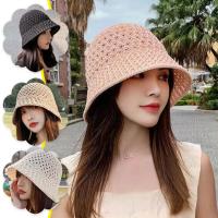 Sombrero de Playa de Paja con Dobladillo Ancho Sombrero de Verano Floppy para Mujeres - details 5
