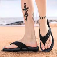 Chanclas antideslizantes para hombre, sandalias negras, ligeras y cómodas - details 6
