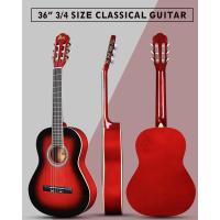 Kit de Iniciación para Guitarra Clásica 4/4 39" con Soporte de Pared con Ganchos, Diapasón, Afinador, Funda, Paño de Pulir 6 Cuerdas de Nylon, Negro - details 10