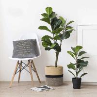 Cestas de cuerda de algodón, soportes ETA tejidos a mano de gran capacidad, cestas de iluminación ETRO para interiores para tiendas de plantas, juguetes y ropa - details 5