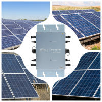 Solar Micro Inverter Sistema de Control Digital MPPT Inverter Módulo Impermeable 1200W WVC-1200 - details 6