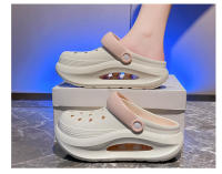 Sandalias de oficina para mujer, de verano, antideslizantes, de suela gruesa, con aumento de altura, de doble uso y punta cerrada. - details 14