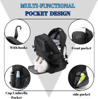 Mochila Deportiva con Portabolas y Organizador de Zapatos Equipo Deportivo de Baloncesto, Fútbol, Voleibol Bolsa Deportiva con Compartimento para Bolas y Zapatos - details 6