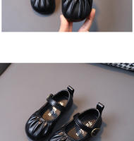 1-6 años de edad 3 zapatos de princesa de suela suave antideslizante zapatos pequeños de cuero estilo universitario - details 9