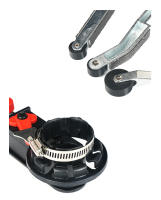 Línea de Trabajo M10/M14 Adaptador de Lijado Conversor de 100/115/125mm Amoladora Angular Eléctrica a Lijadora de Cinturón para Carpintería y Trabajos de Metal DIY - details 4