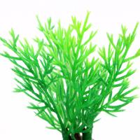 Planta de acuario Artificial para decoración de pecera, adorno de hierba de flores sumergible, 2 colores opcionales, 1 unidad - details 3