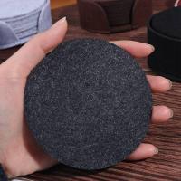 Vajilla de fieltro Simple, tapete de café antideslizante para el hogar, tapete para taza de té con aislamiento térmico, tapete para mesa, tapete para taza, tapete para hervidor - details 5