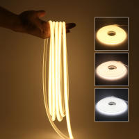 Tira de Luces LED COB de Alta Calidad 220V RA90 Super Brillante con 288LEDs/m Flexible para Exteriores Impermeable con Enchufe EU XUNATA - details 8