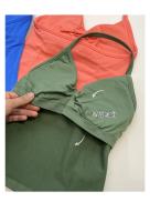 Chaleco deportivo sin costuras para mujer, camiseta sin mangas Sexy para Yoga, Top de Fitness para gimnasio, camisola con tirantes cruzados, sujetador para correr, ropa de Yoga para mujer - details 1