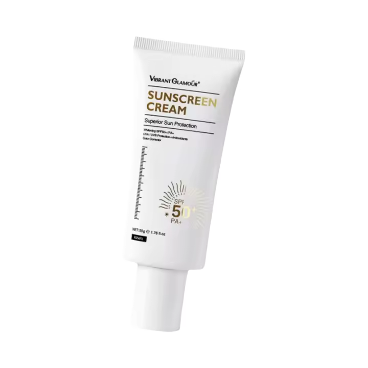 VIBRANT GLAMOUR Protección solar Protector solar Spf50 + Gel Loción aislante Crema blanqueadora Cremas faciales hidratantes - 1