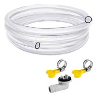 Manguera de drenaje de aire acondicionado portátil, Kit de manguera de drenaje de CA, manguera de drenaje para aire acondicionado con conector de 3/5 pulgadas, 10 pies - details 0