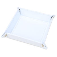 Bandera de Almacenamiento de Cuero para Escritorio Pequeña Caja Organizadora para Uso Diario en Oficina y Hogar Caja de Almacenamiento PU - details 3