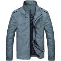 Chaquetas informales con cuello alto para hombre, abrigos de otoño - details 1