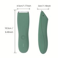 Ultimate Groin & Body Manscaping Tool-afeitadora de bolas eléctrica profesional y Groomer de cuchillas de cerámica para hombres y mujeres - details 4