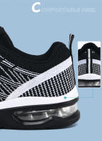 Zapatos transpirables para correr de marca para mujer, zapatos deportivos con cojín de aire para exteriores, zapatillas ligeras, calzado atlético cómodo - details 10