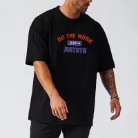 Summer Loose Oversized Short Sleeve T Shirt Mens Sports Streetwear Hip Hop Fitness T-shirt O-neck Mesh Gym Clothing Workout Tees - details 7