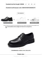 Vestido y zapatos Oxford de cuero de fibra ultrafina para hombre de alta calidad, estilo informal de oficina de negocios, suave y cómodo, a la moda - details 4
