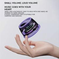 Mini Altavoz Bluetooth 2 en 1, Subwoofer de sonido estéreo magnético, caja de sonido inalámbrica creativa con iluminación RGB, soporte para teléfono - details 13