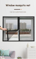 La mosquitera de la ventana de la pantalla con cremallera de la ventana a prueba de mosquitos puede personalizar el chifón Autoa - details 2