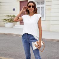 Blusa de Estilo Coreano Vintage para Mujer Cuello Redondo, Mangas Cortas, Moda Joven, Tops de Mujer Alta - details 2
