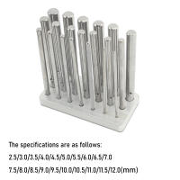 Máquina manual profesional para hacer anillos de salto, herramienta de trefilado de alambre de acero inoxidable con 20 mandriles de 2,5 mm a 12 mm para hacer joyas, bobinado, herramienta de precisión de manivela manual - details 5