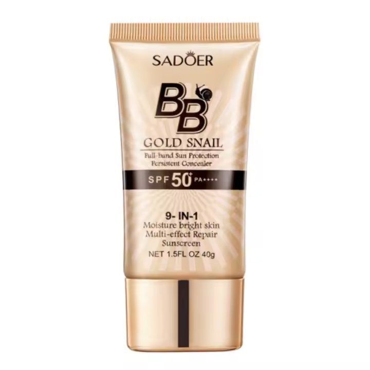 Crema BB antimanchas FPS 50, Hidratante Todo en uno con color tono medio,Unifica, Protege e Hidrata-45 ml - 1