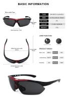 Gafas de Sol con Protección UV400 Diseño de Marca para Deportes al Aire Libre - details 1