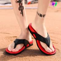 Chanclas antideslizantes para hombre, sandalias Rojas, ligeras, cómodas - details 4