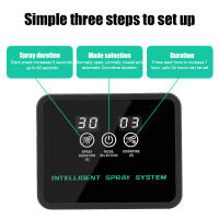 Temporizador electrónico inteligente con pantalla táctil para jardín, sistema de riego automático, Kit de sistema de riego por pulverización, acuario - details 2