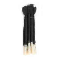 Extensiones de trenzas de pelo sintético para hombres Afro, 1 Uds., rastas hechas a mano, peluca Reggae negra, trenzas rizadas a granel, cabello trenzado de ganchillo - details 13