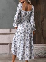 Elegante Vestido Maxi de Temporada Floral Estilo Boho Chic para Mujeres - details 16
