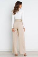 Pantalones de moda de otoño para mujer de cintura alta y estilo casual - details 12
