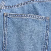 BUNO-moda para mujer, Mini monos con cremallera y espalda descubierta azul vaquero, monos Vintage con tirantes finos y cuello cuadrado, monos elegantes para mujer - details 12