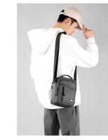 Bolso de hombro impermeable de alta calidad para hombre, bolso pequeño a la moda para hombre, bolsos cruzados de viaje de negocios para hombre 2024 - details 15