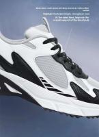 Zapatos informales para hombre, zapatos de papá de gran tamaño, parte superior de cuero de fibra ultrafina, suela de PU, watepoof beathable, summe y - details 5