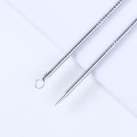 Limpiador de poros de 12 Cm, herramienta de belleza, removedor de espinillas y comedones de acero inoxidable, Extractor de imperfecciones de acné y espinillas - details 5