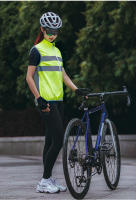 ROCKBROS-chaleco reflectante para ciclismo, chaleco de seguridad con ventilación de malla, transpirable, sin mangas - details 12