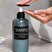 Vacío para distribuir champú, gel de ducha, botellas de plástico de gran capacidad de 300 ml/500 ml y botellas de iluminación para el hogar. - details 2